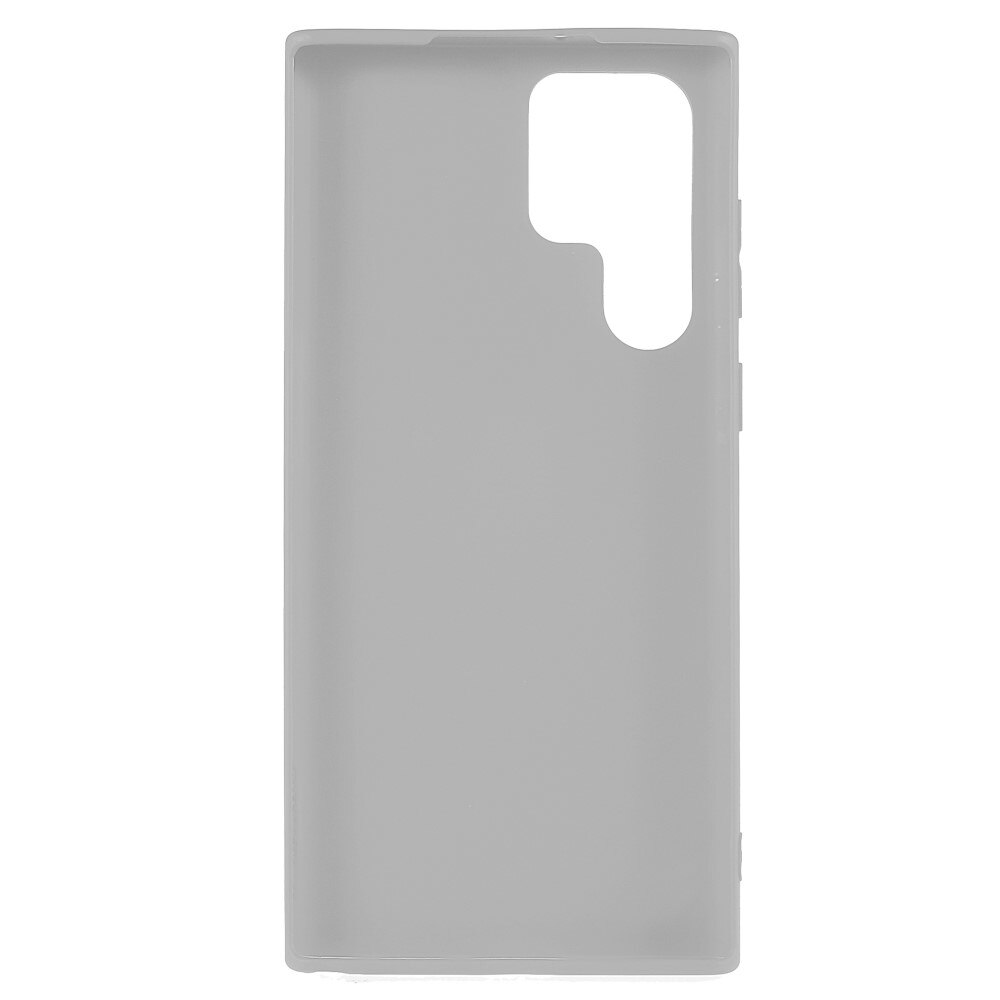 TPU suojakuori Samsung Galaxy S22 Ultra Harmaa