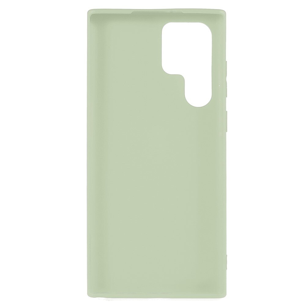 TPU suojakuori Samsung Galaxy S22 Ultra Vihreä
