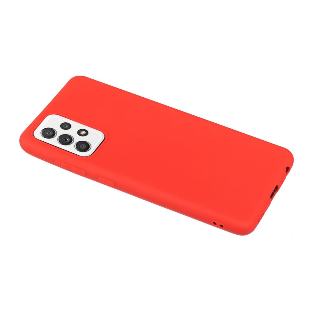 TPU suojakuori Samsung Galaxy A53 punainen