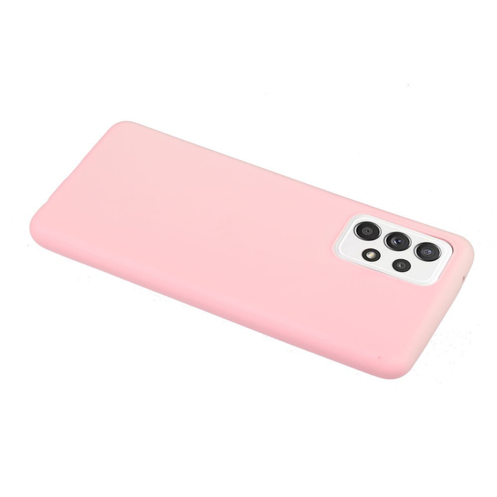 TPU suojakuori Samsung Galaxy A53 Vaaleanpunainen