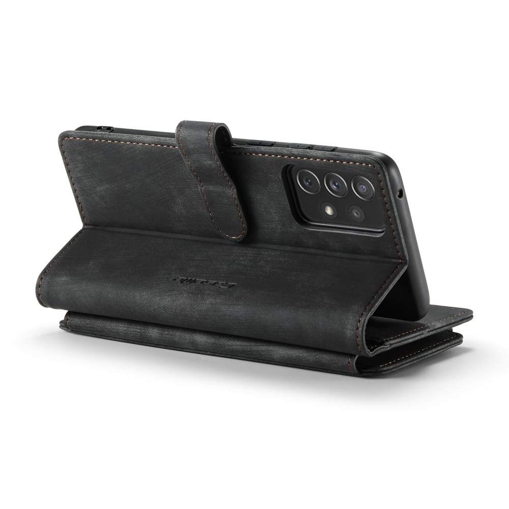 Zipper Wallet Samsung Galaxy A13 Musta