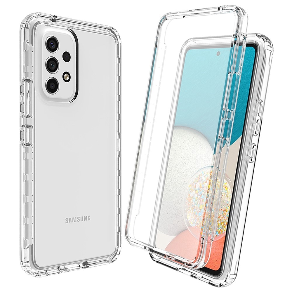 Full Protection Case Samsung Galaxy A53 kirkas