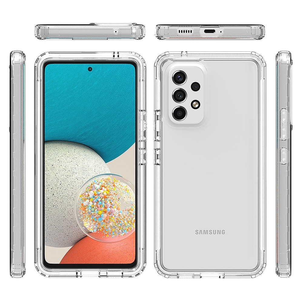 Full Protection Case Samsung Galaxy A53 kirkas