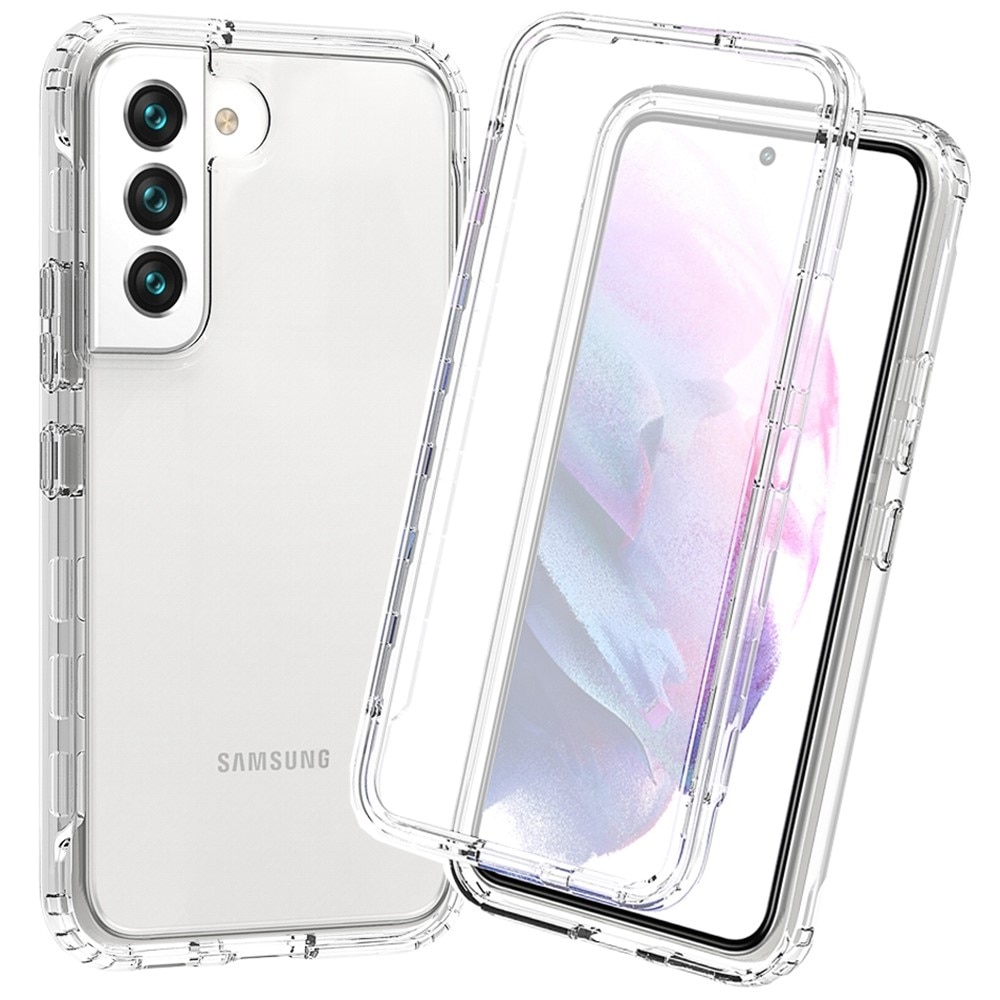 Full Protection Case Samsung Galaxy S22 kirkas