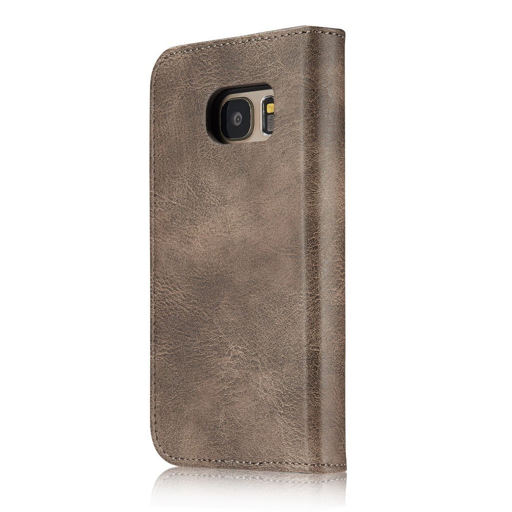 Magnet Wallet Samsung Galaxy S7 Ruskea