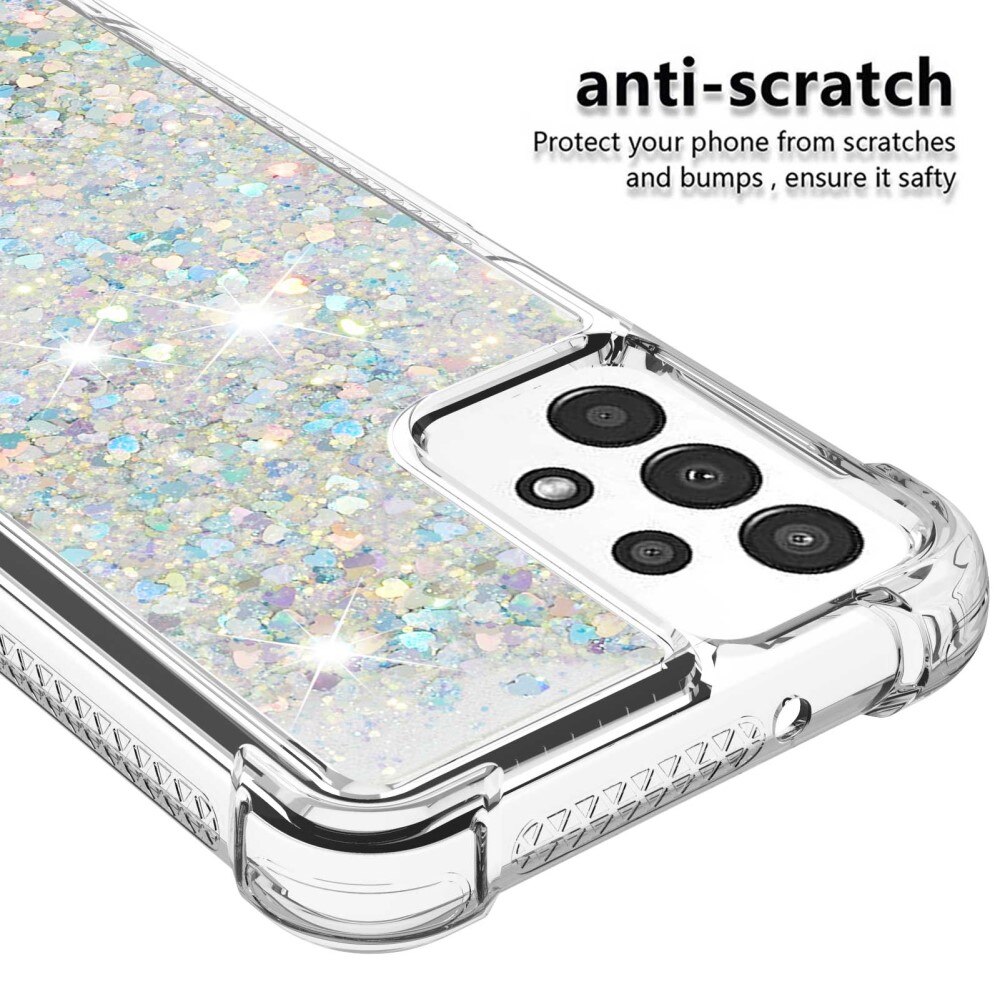 Glitter Powder TPU Case Samsung Galaxy A13 hopea