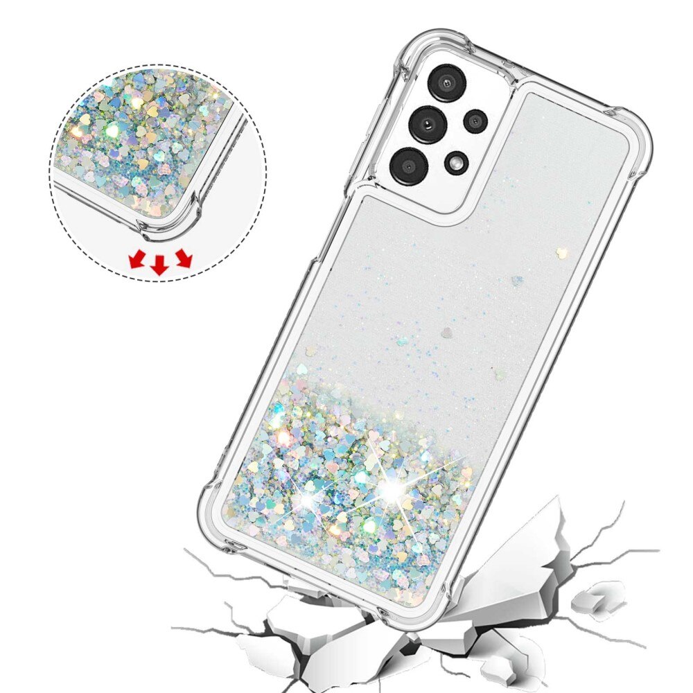 Glitter Powder TPU Case Samsung Galaxy A13 hopea