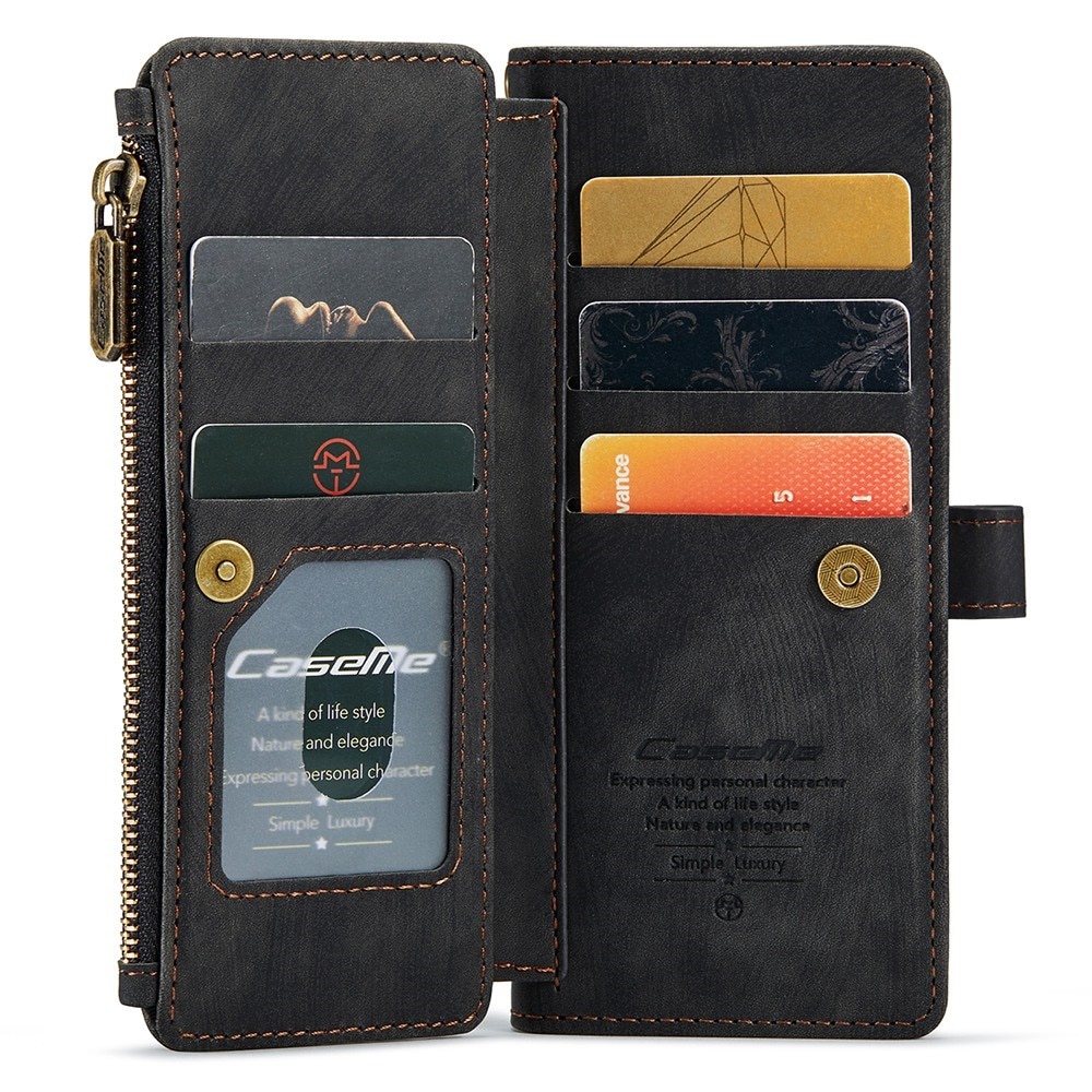 Zipper Wallet Samsung Galaxy Z Fold 3 musta