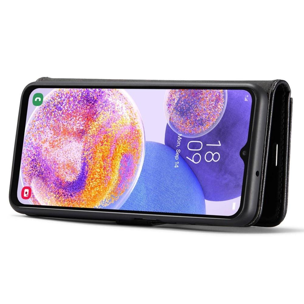 Magnet Wallet Samsung Galaxy A23 Musta