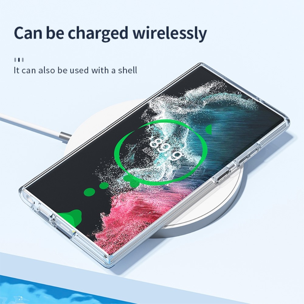Hybridikuori MagSafe Samsung Galaxy S23 Ultra kirkas