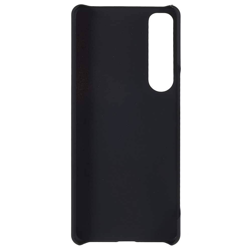 Hard Case Rubberized Sony Xperia 1 IV musta