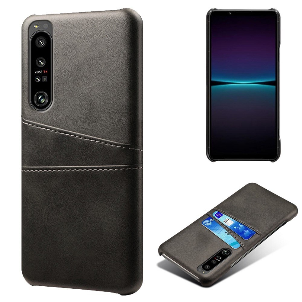 Card Slots Case Sony Xperia 1 IV Musta