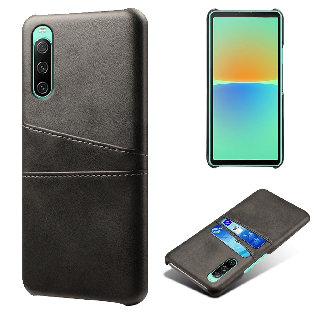 Card Slots Case Sony Xperia 10 IV musta