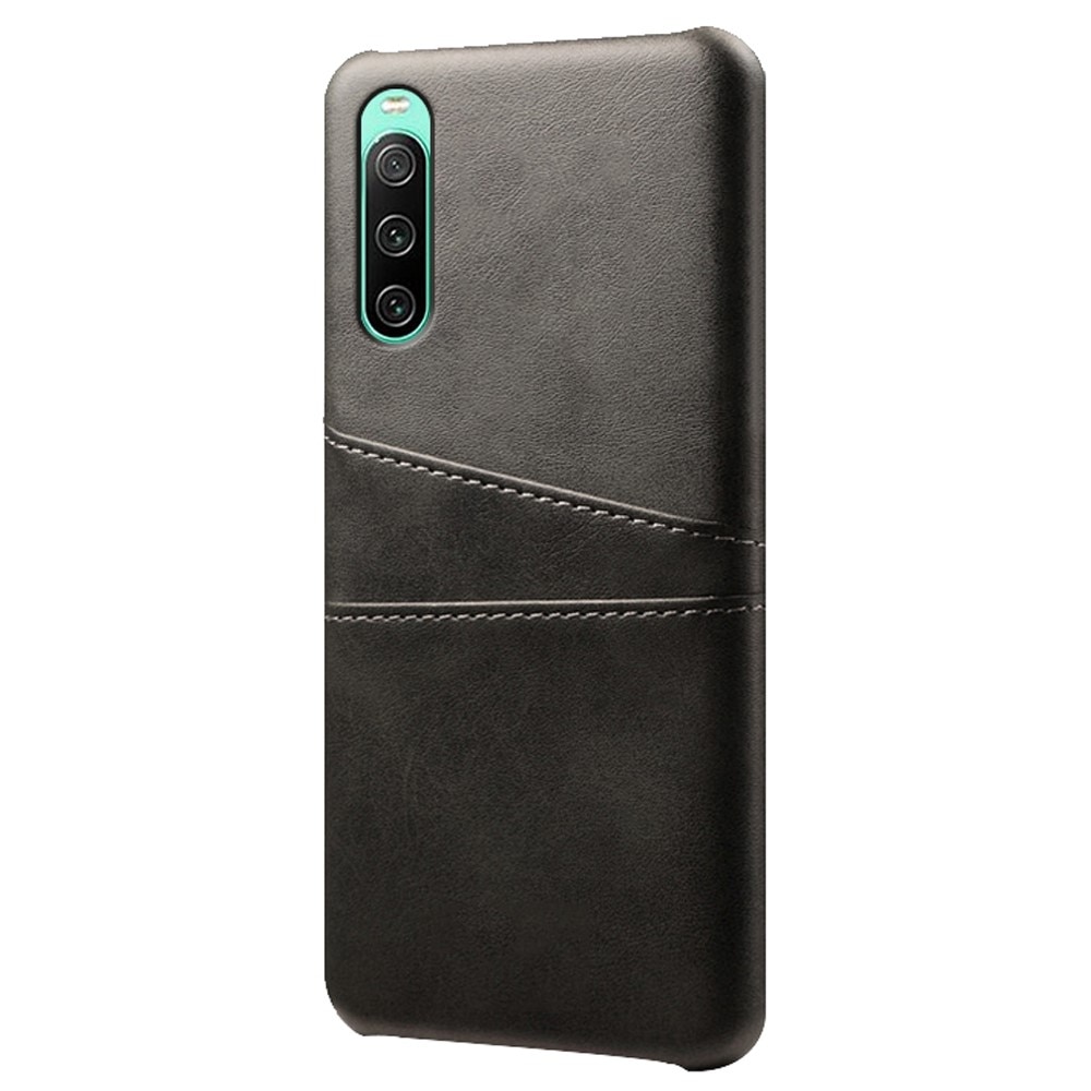 Card Slots Case Sony Xperia 10 IV musta