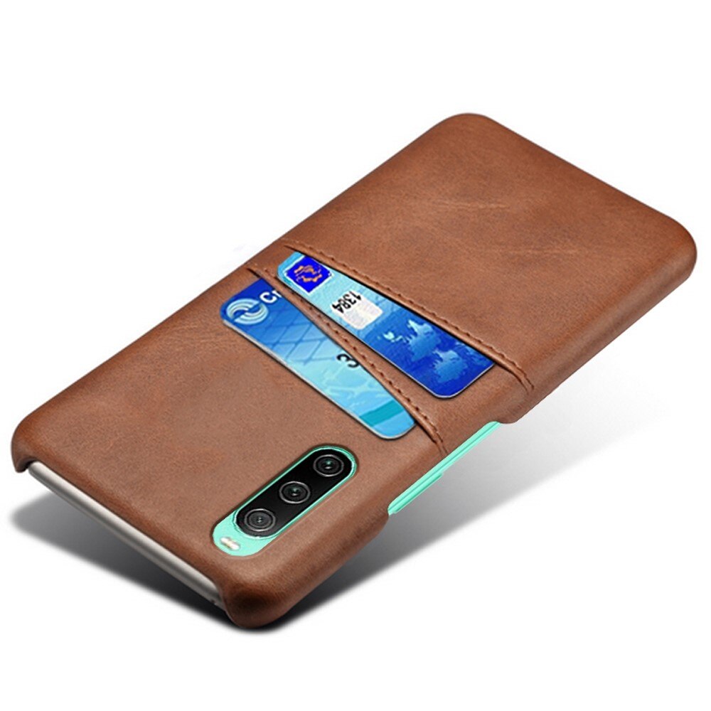 Card Slots Case Sony Xperia 10 IV Ruskea