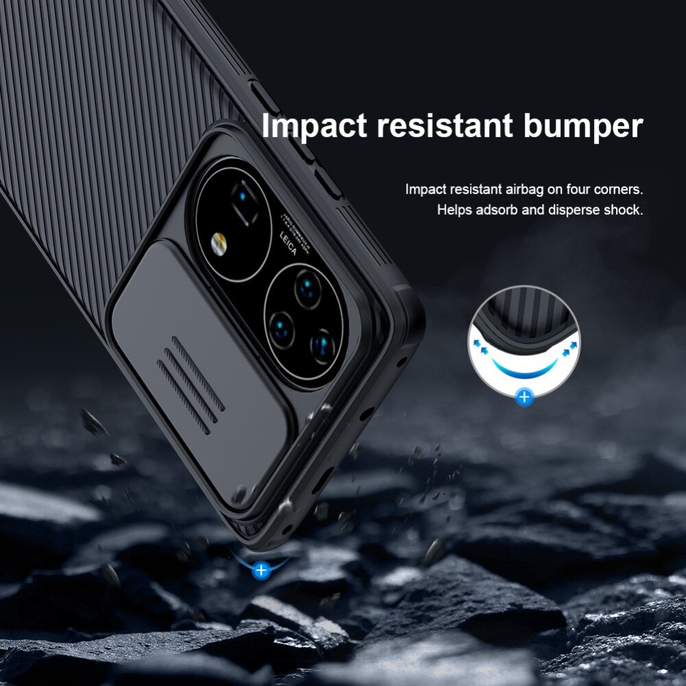 CamShield Kuori Huawei P50 Pro Musta