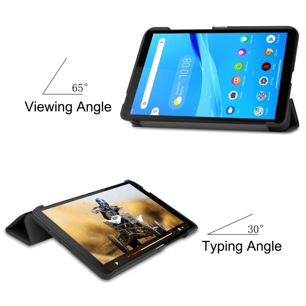 Lenovo Tab M7 (3rd Gen) Kotelo Tri-fold musta