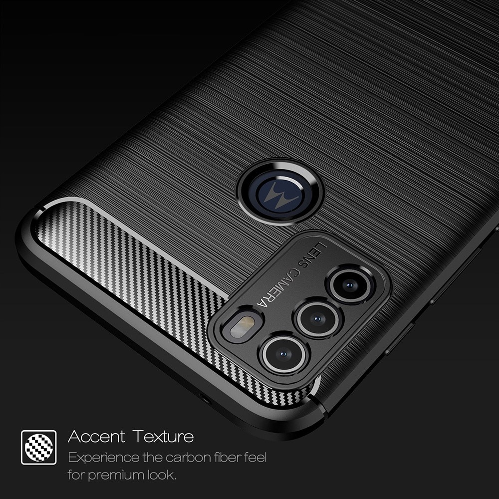 Brushed TPU Kuori Motorola Moto G50 Black