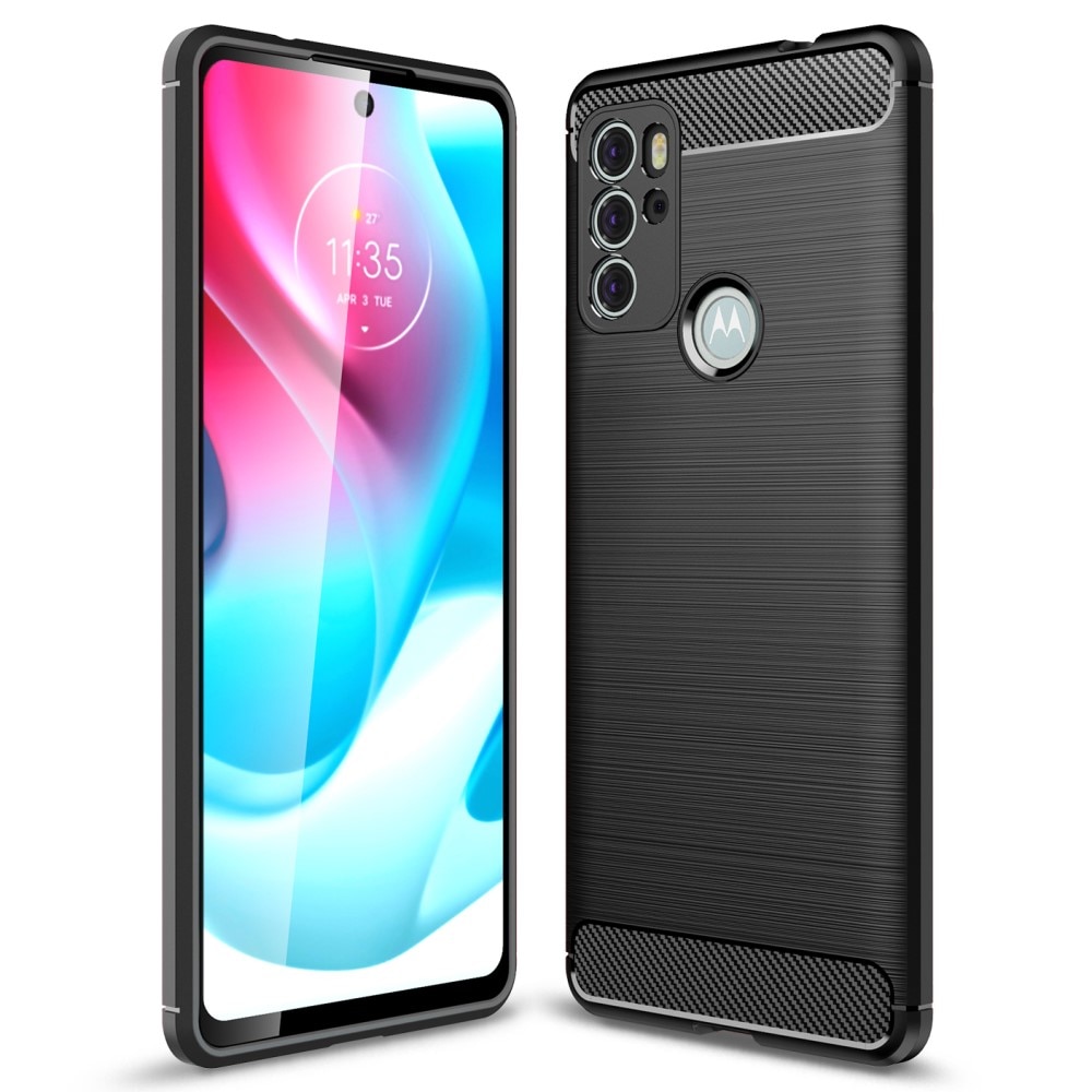 Brushed TPU Kuori Motorola Moto G60s Black