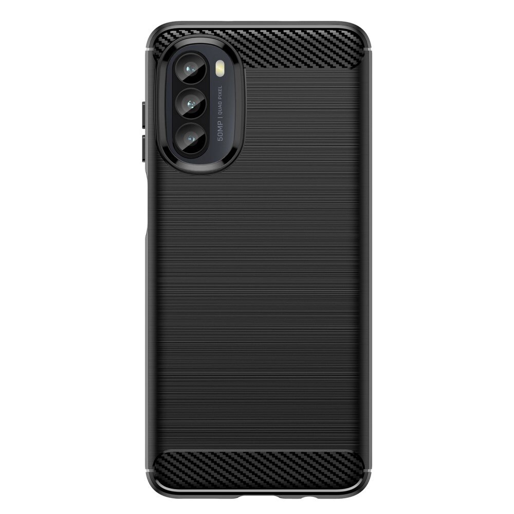 Motorola Moto G52 Kuori TPU Brushed Musta
