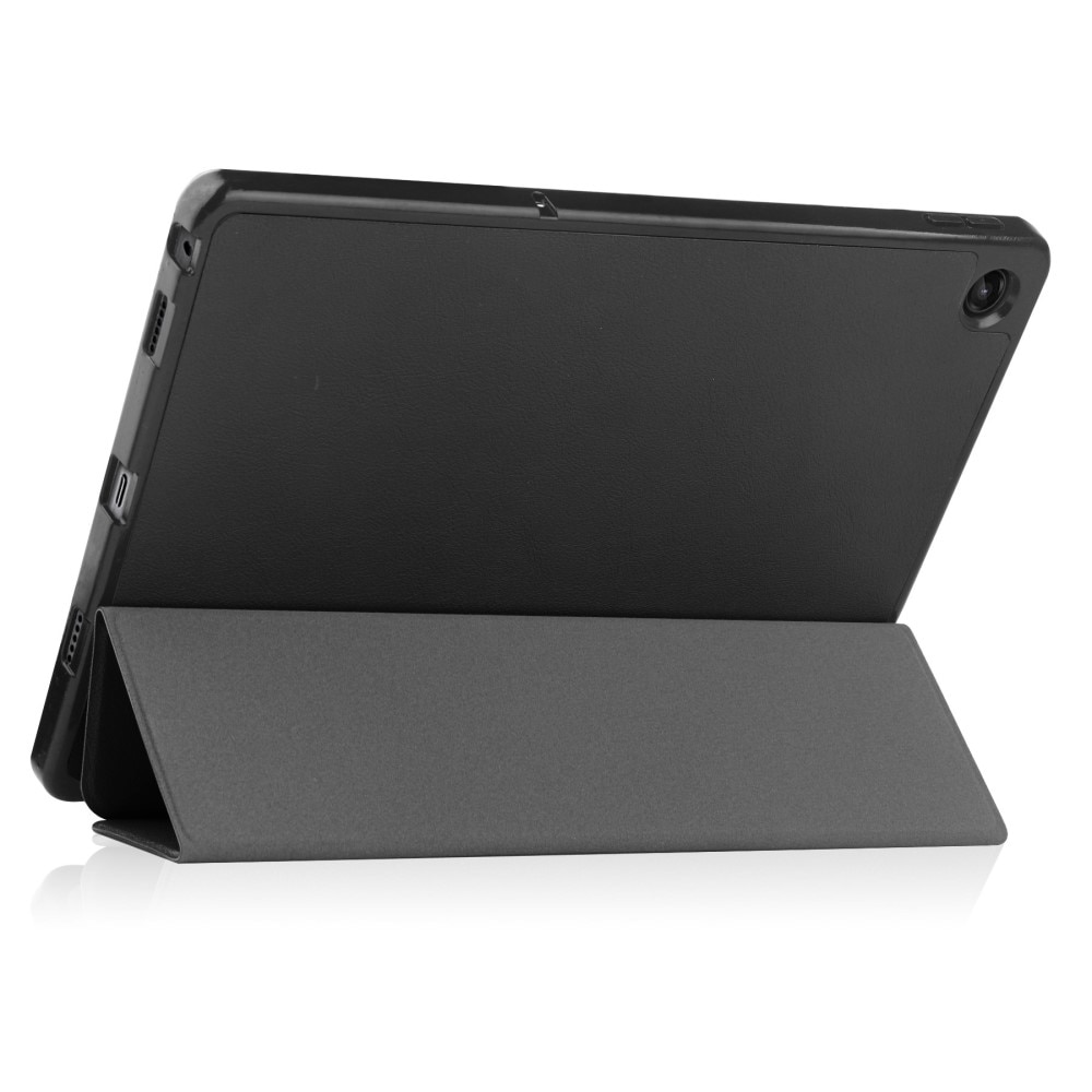  Lenovo Tab M10 Plus (3rd gen) Kotelo Tri-fold Kynäpidikkeellä Musta