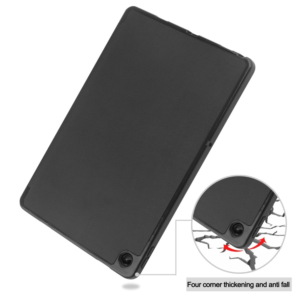 Kotelo Tri-fold Kynäpidikkeellä Lenovo Tab M10 Plus (3rd gen) musta