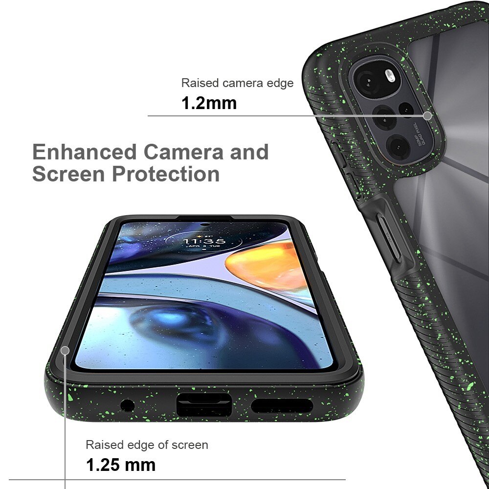 Full Protection Case Motorola Moto G22 Musta