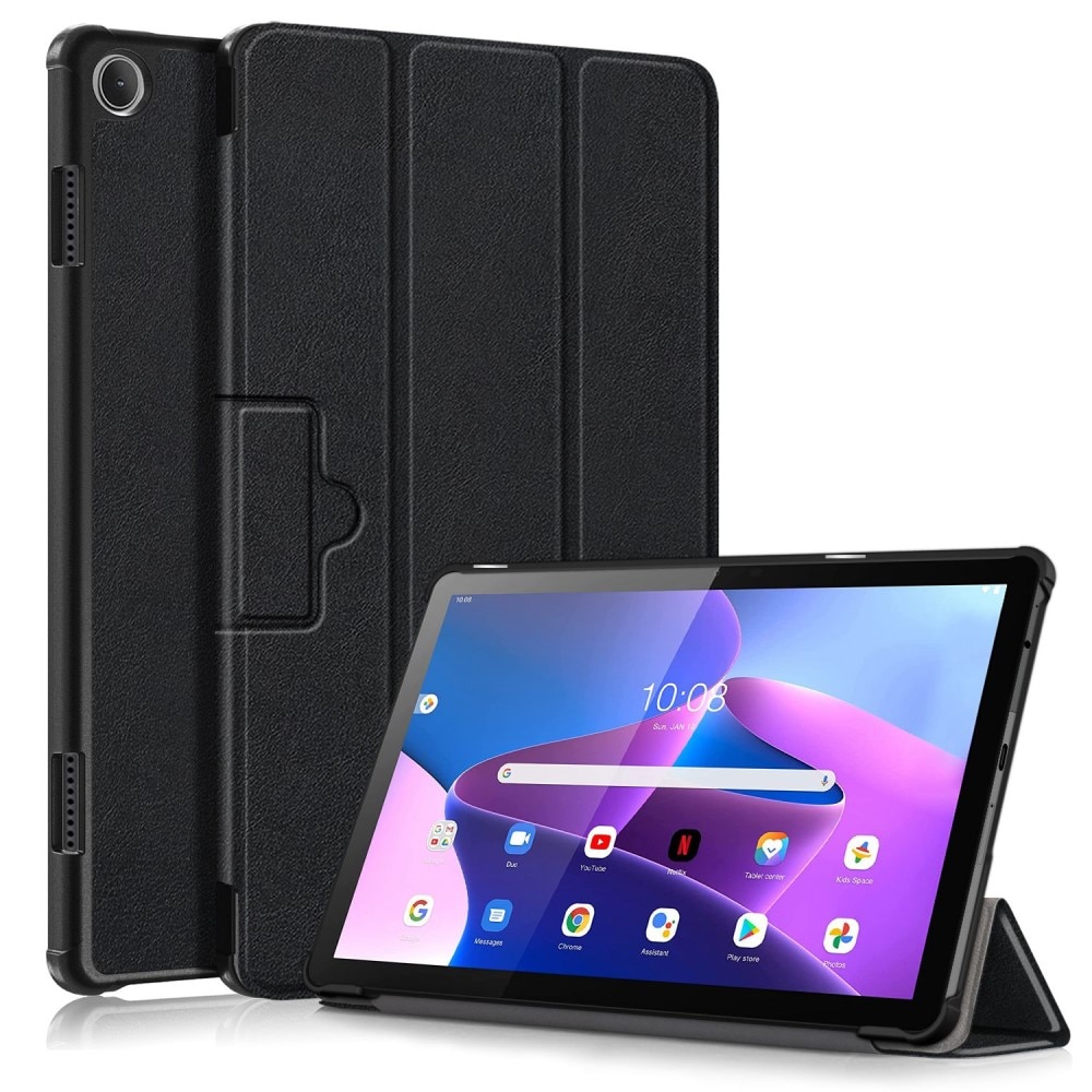 Kotelo Tri-fold Lenovo Tab M10 (3rd gen) musta