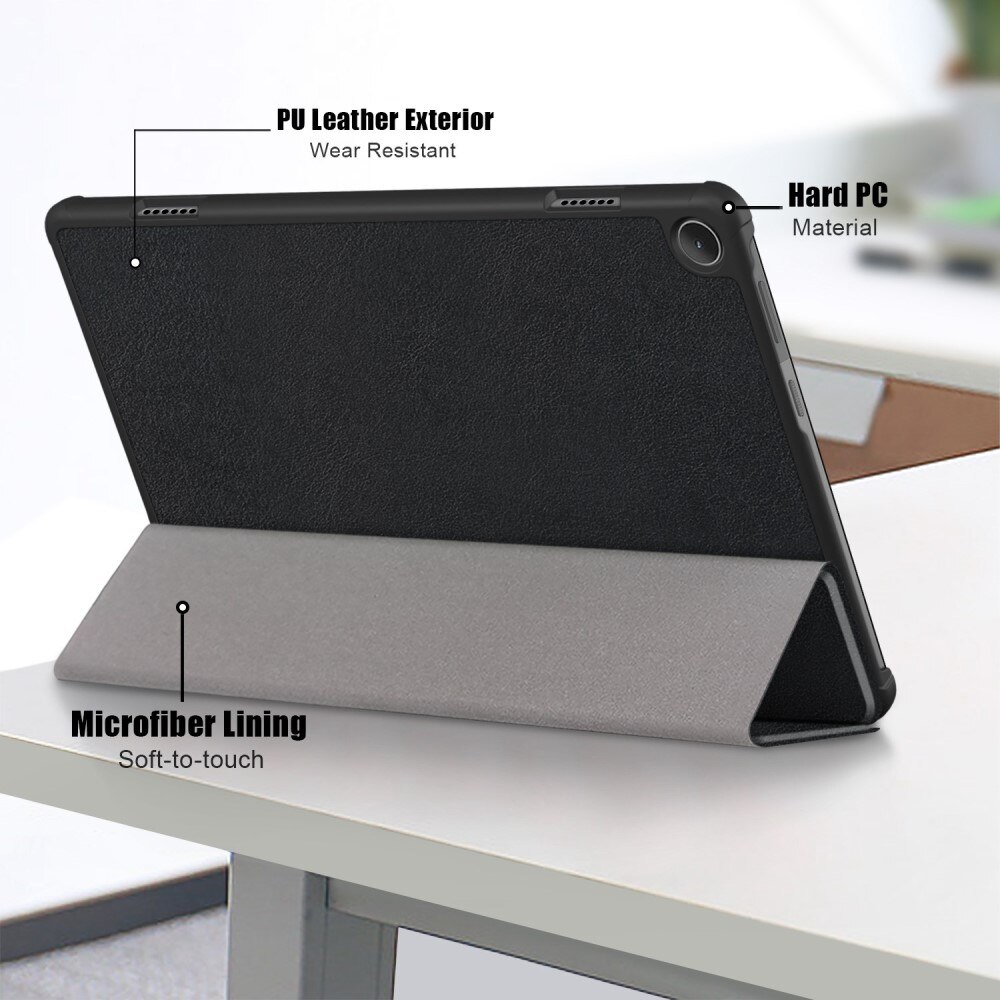 Kotelo Tri-fold Lenovo Tab M10 (3rd gen) musta