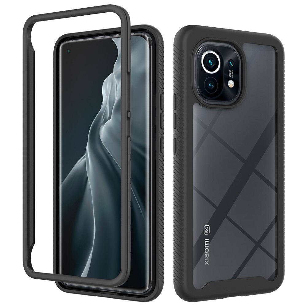 Full Cover Kuori Xiaomi Mi 11 Musta