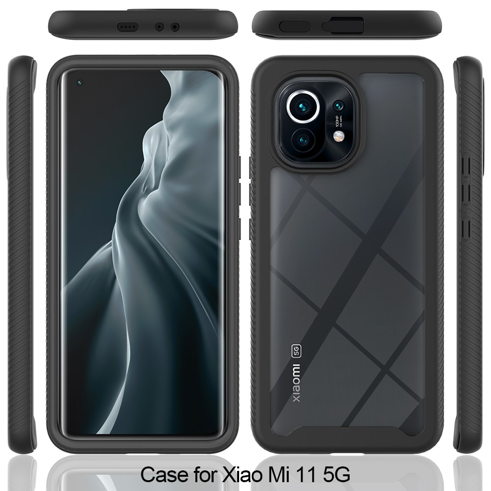Full Cover Kuori Xiaomi Mi 11 Musta