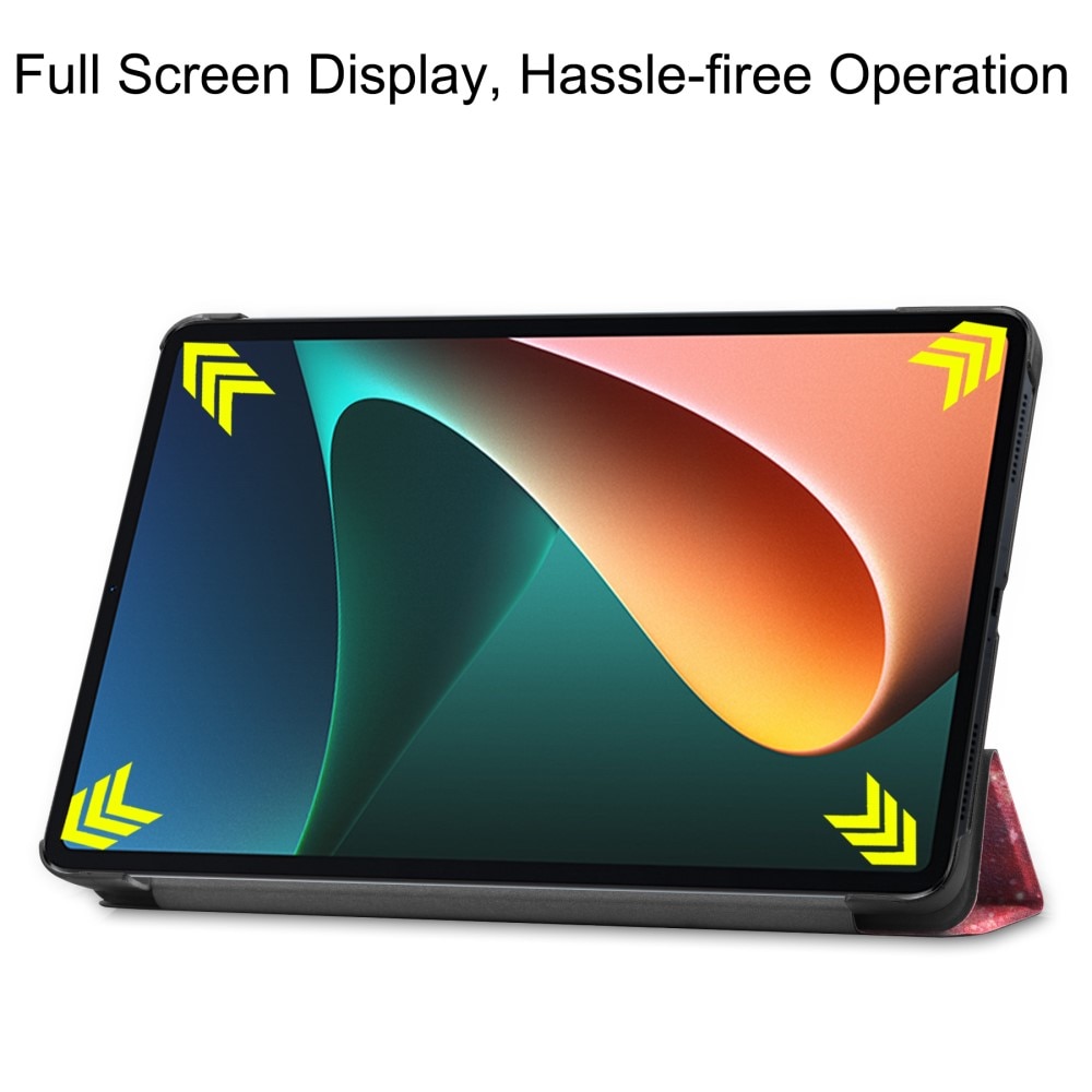 Kotelo Tri-fold Xiaomi Pad 5 - ulkoavaruus