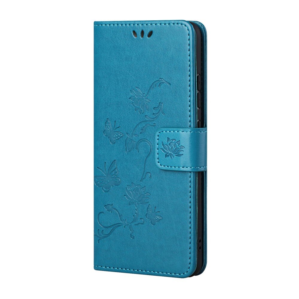 Nahkakotelo Perhonen Xiaomi 11T/11T Pro Sininen