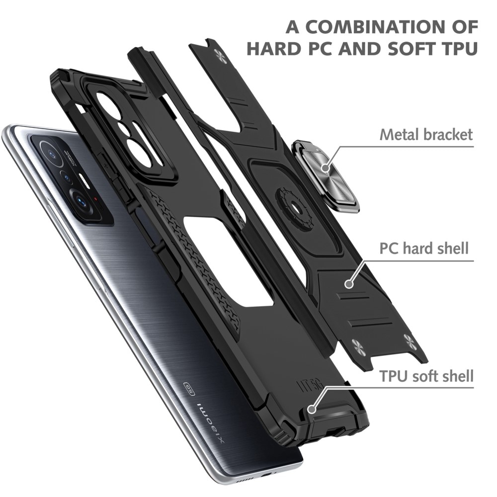Hybridikuori Tech Ring Xiaomi 11T/11T Pro musta