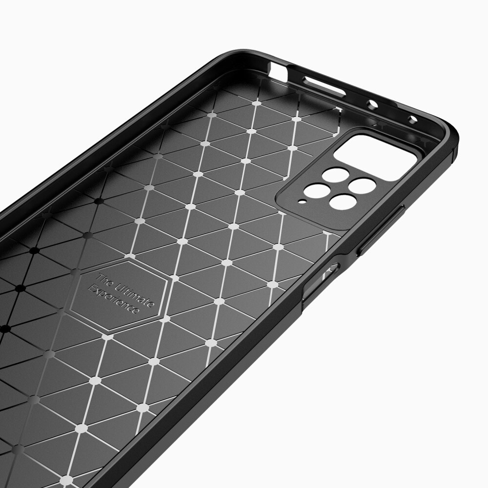 Xiaomi Redmi Note 11 Pro Kuori TPU Brushed Musta