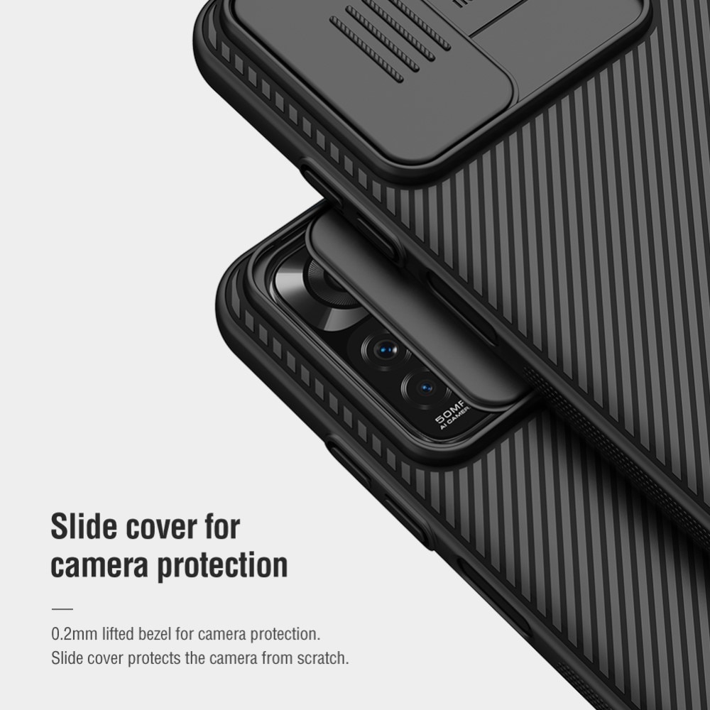 CamShield Kuori Xiaomi Redmi Note 11 musta