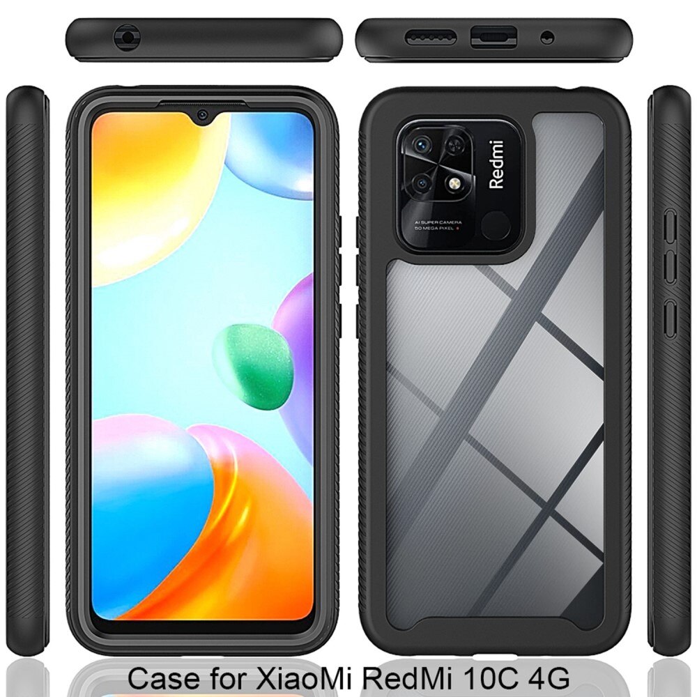 Full Protection Case Xiaomi Redmi 10C Musta