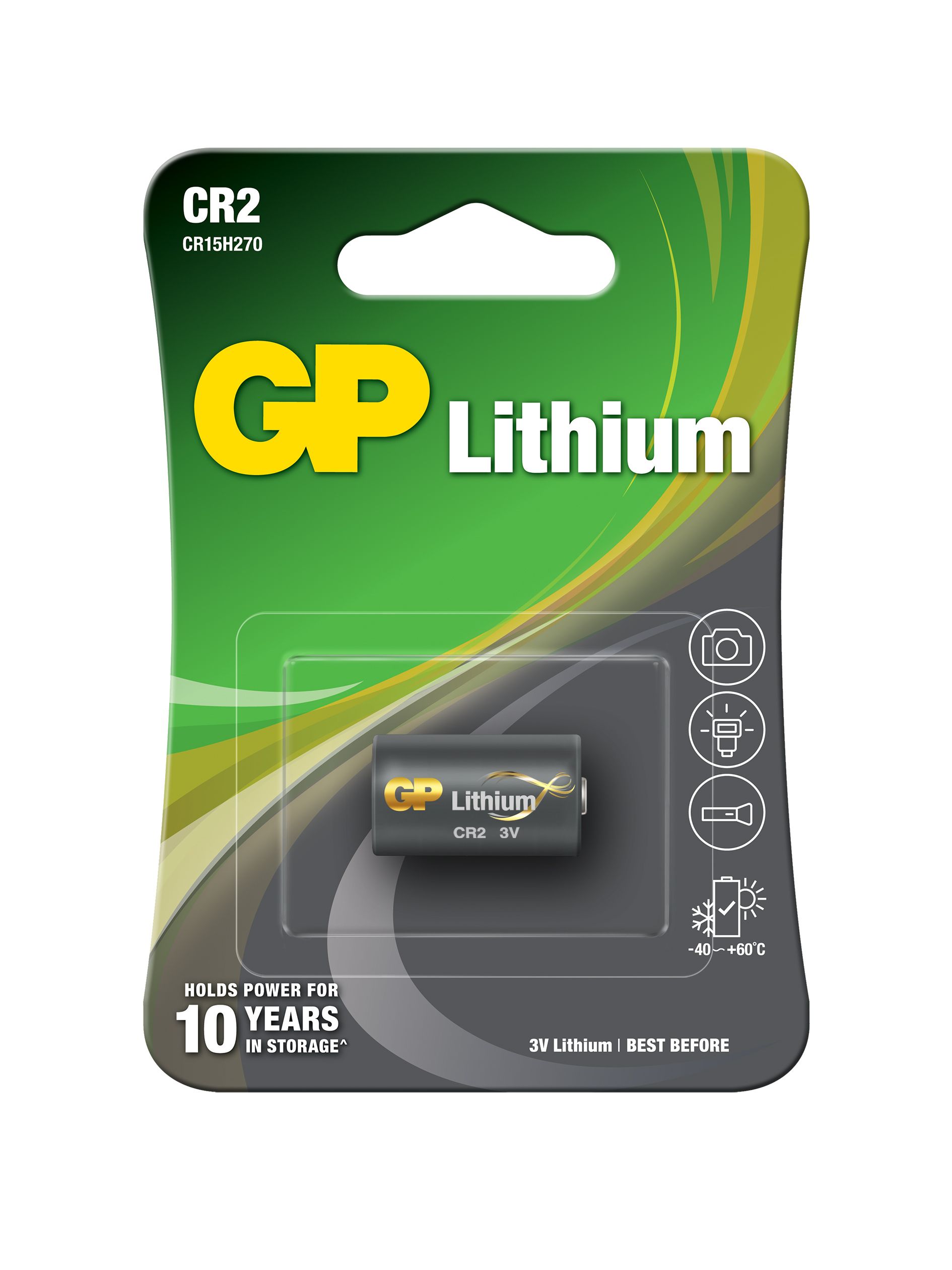 Lithium paristo CR2