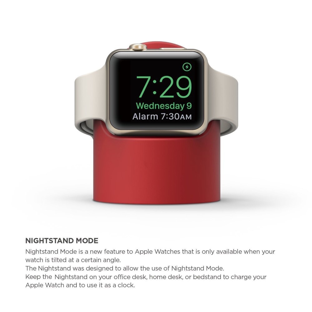 Apple Watch Latausteline punainen