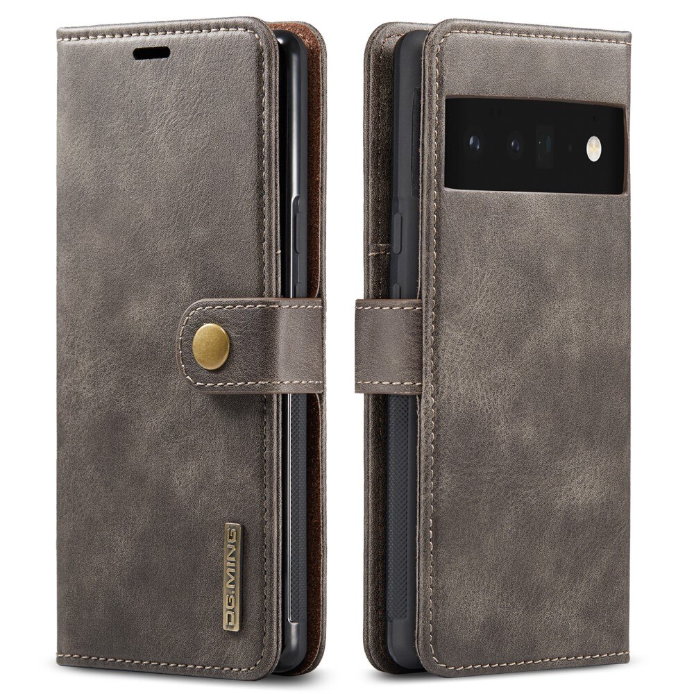 Magnet Wallet Google Pixel 6 Pro Ruskea