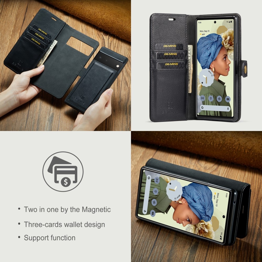 Magnet Wallet Google Pixel 6 Pro Black