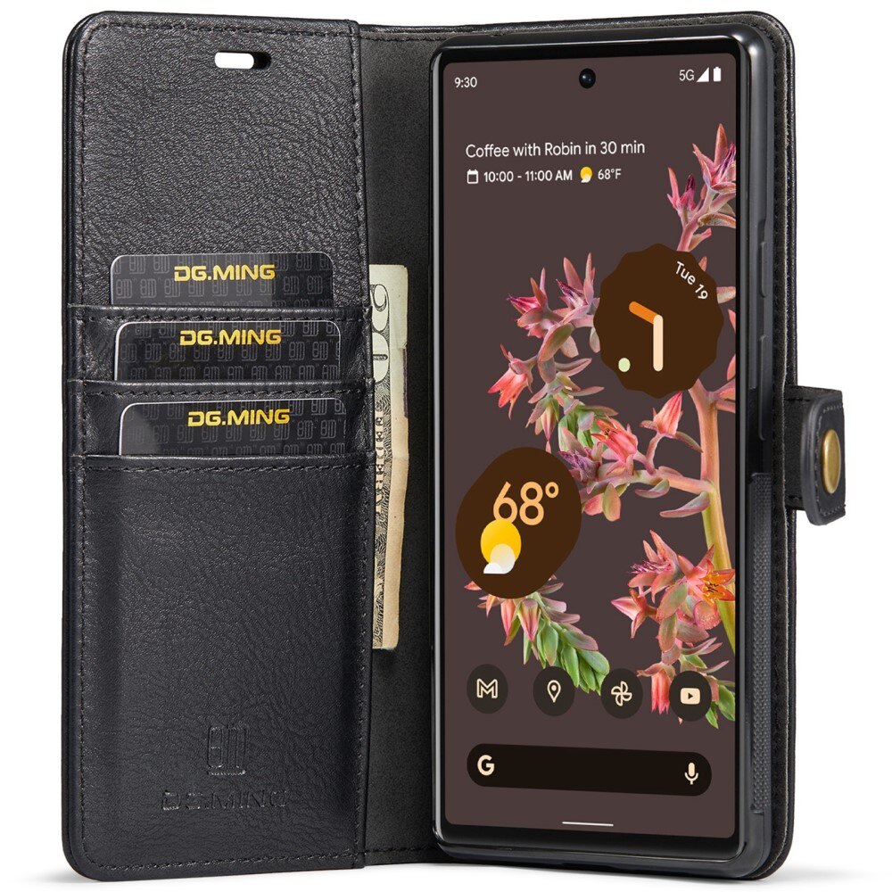 Magnet Wallet Google Pixel 6 Musta