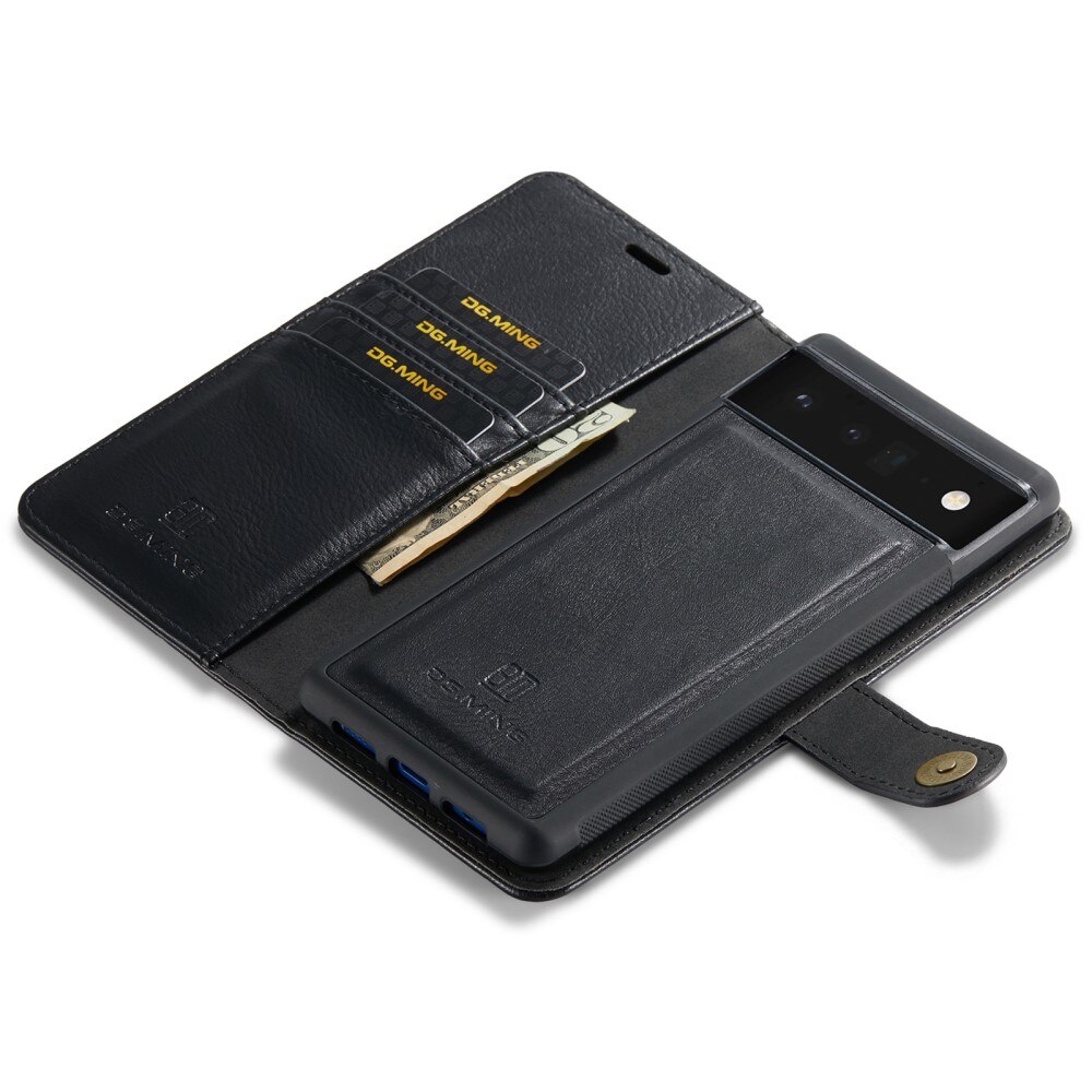 Magnet Wallet Google Pixel 6 Musta