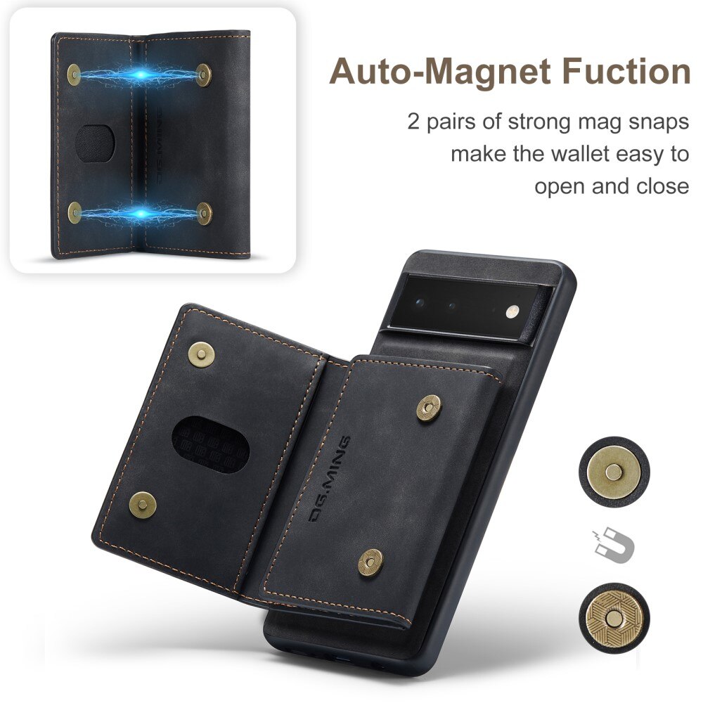 Magnetic Card Slot Case Google Pixel 6 Black