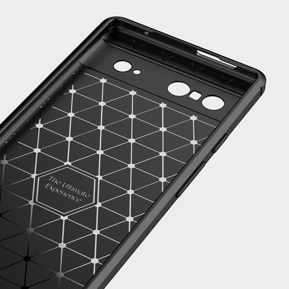 Google Pixel 7 Kuori TPU Brushed Musta
