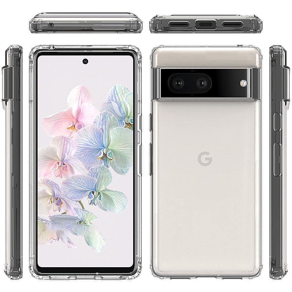 Crystal Hybrid Case Google Pixel 7 Transparent