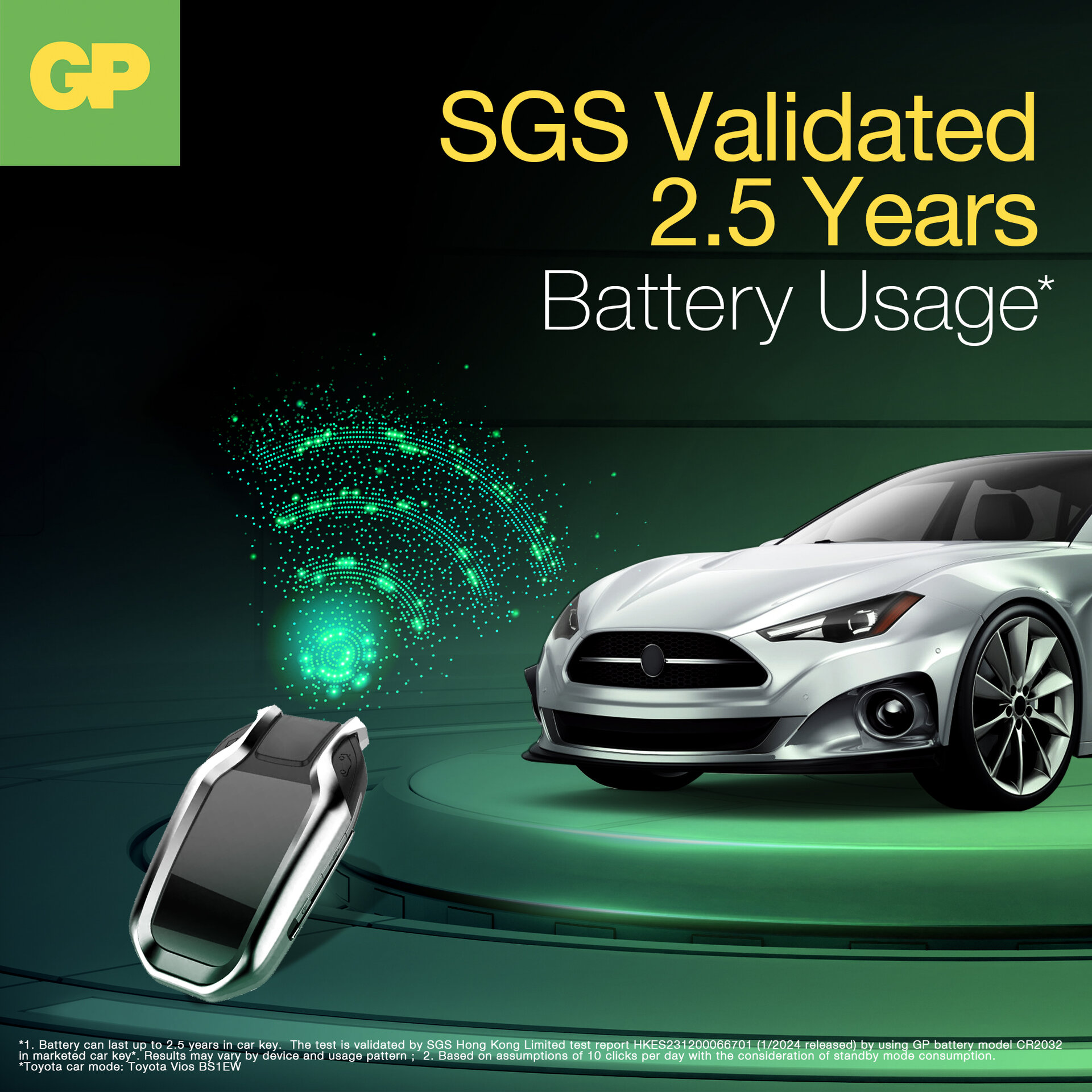 Lithium Nappiparisto CR2032 (4 kpl)