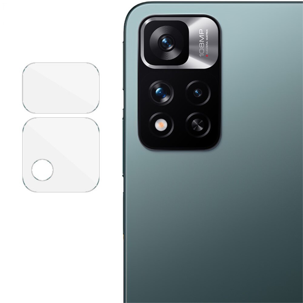 2-pack Panssarilasi Kameran Linssinsuoja Xiaomi Redmi Note 11 Pro/Note 11 Pro Plus