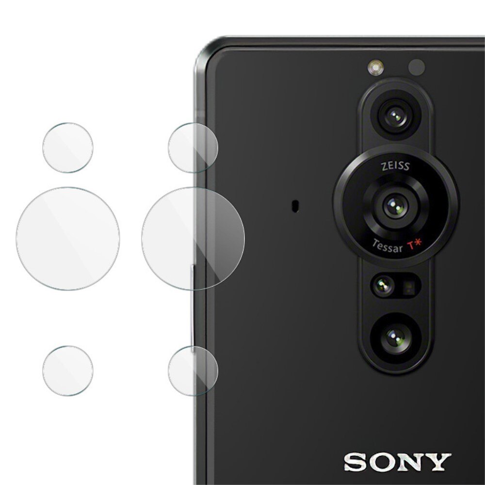 2-pack Panssarilasi Kameran Linssinsuoja Sony Xperia Pro-I