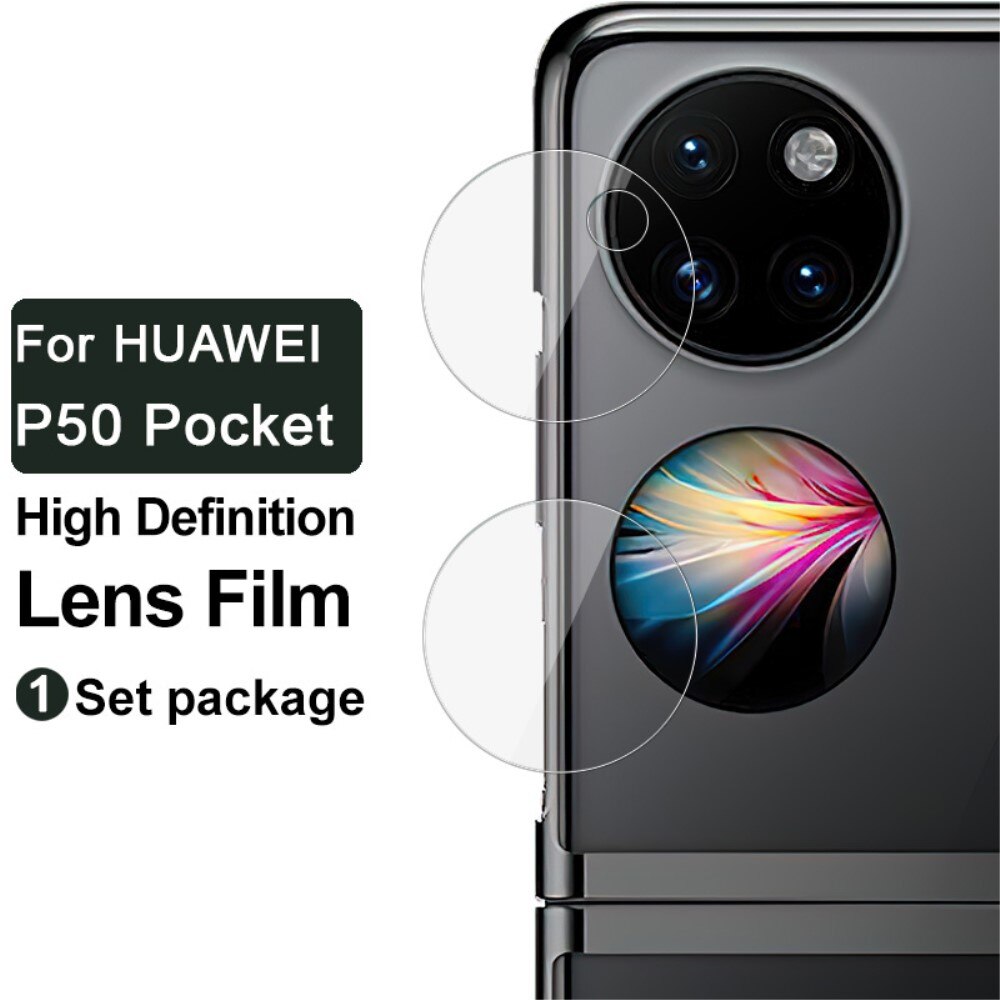 Panssarilasi Kameran Linssinsuoja Huawei Pocket S/P50 Pocket Kirkas